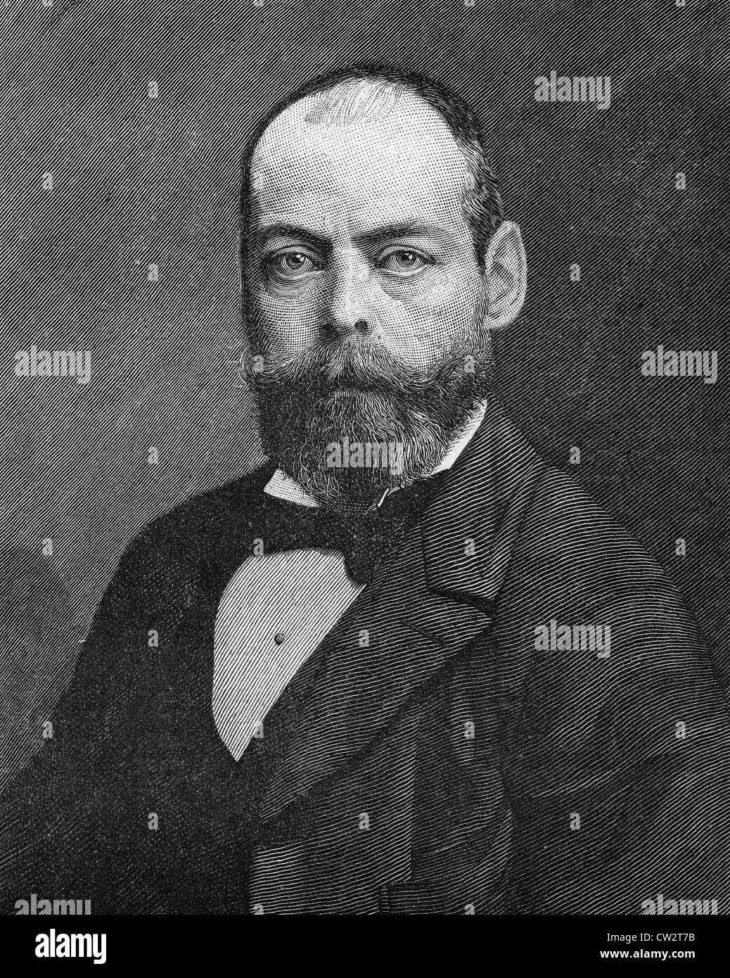 LORD RANDOLPH CHURCHILL (1849-1895), britischer Staatsmann und Vater von Winston Churchill Stockfoto