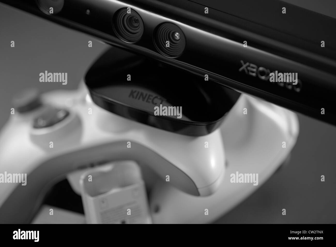 Xbox360 Kinect controller Stockfoto