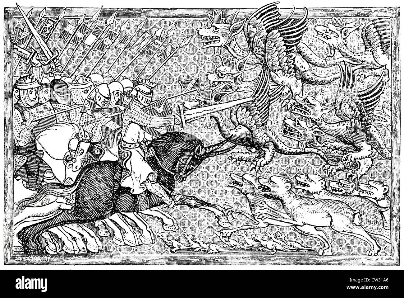 Alexander der große Stockfoto