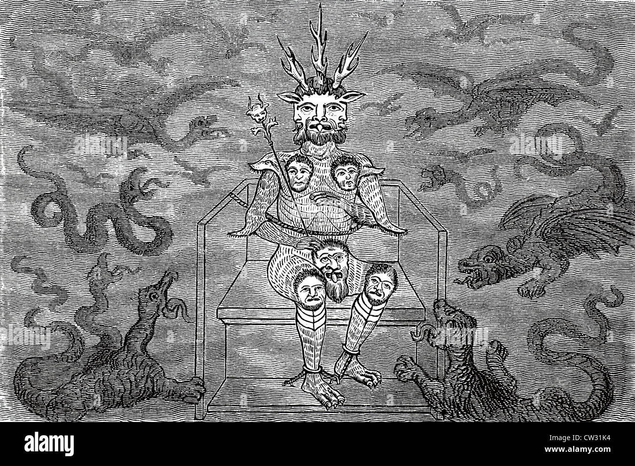 Der Fürst der Finsternis Stockfoto