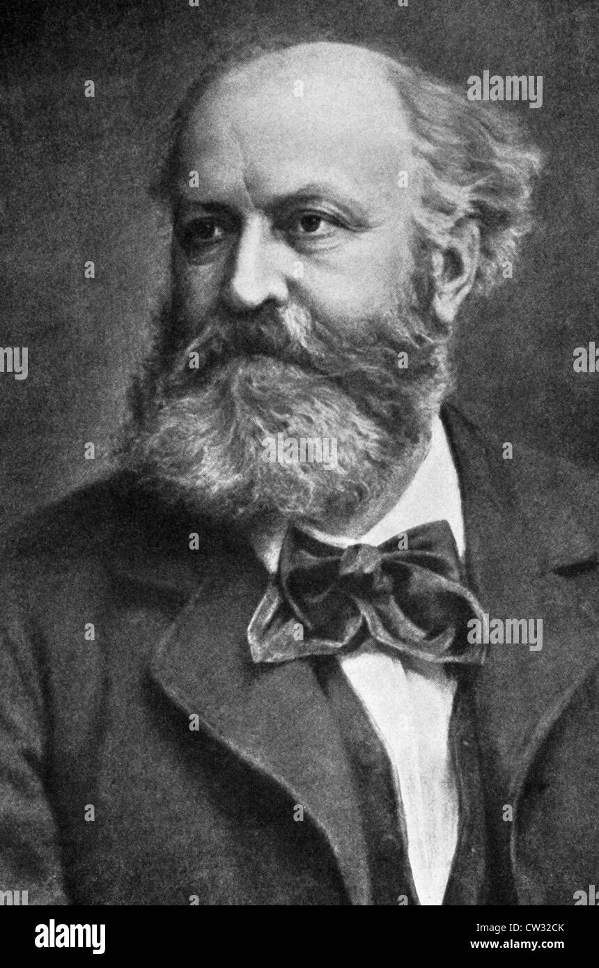 Charles Gounod (1818-1893) auf Kupferstich aus dem Jahr 1908. Französischer Komponist. Stockfoto