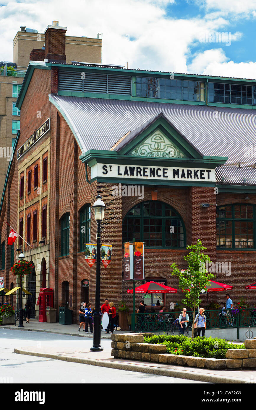 St. Lawrence Market, Toronto, Kanada Stockfoto
