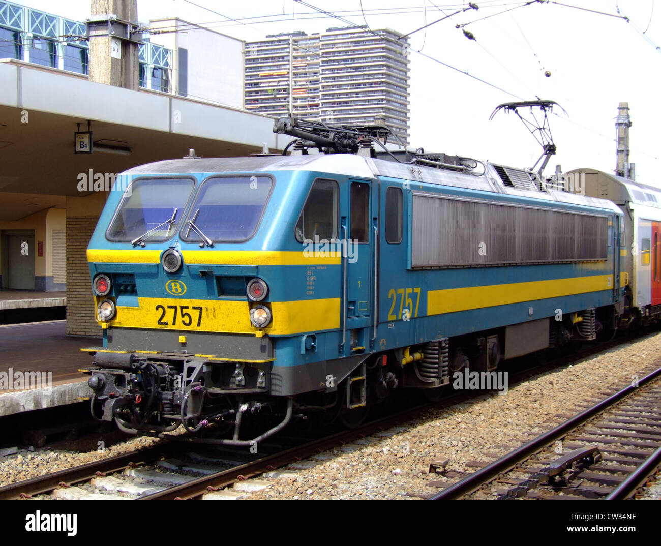 B-2757 Spannungsanpassung (3.000 V DC + 25.000 V AC) in Brüssel, Belgien. Stockfoto