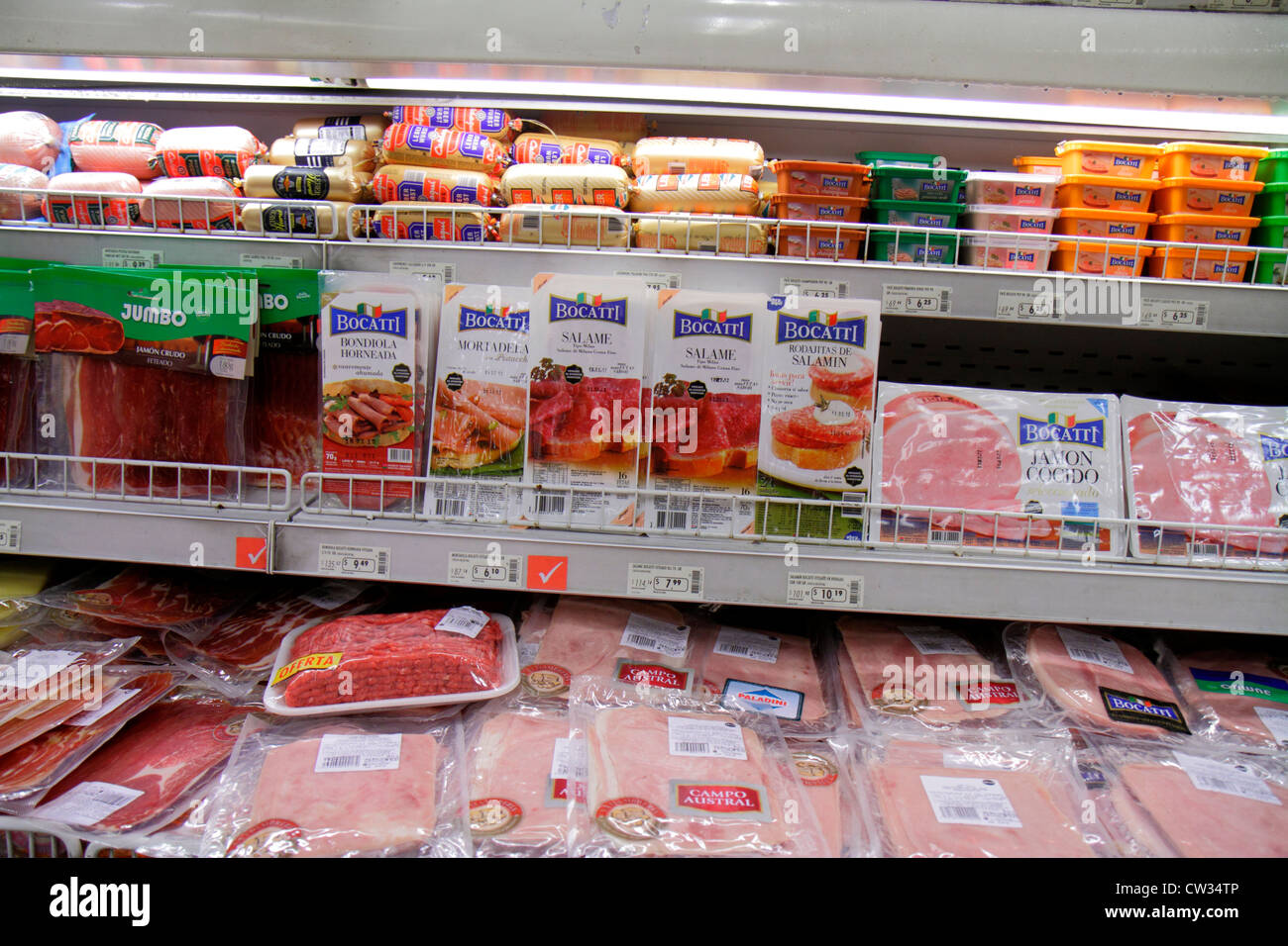 Buenos Aires Argentinien,Avenida Callao,Disco Supermarkt,Supermarkt,Supermarkt,Kette,Shopping Shopper Shopper shoppen shoppen Shops Markt Märkte Marktplac Stockfoto