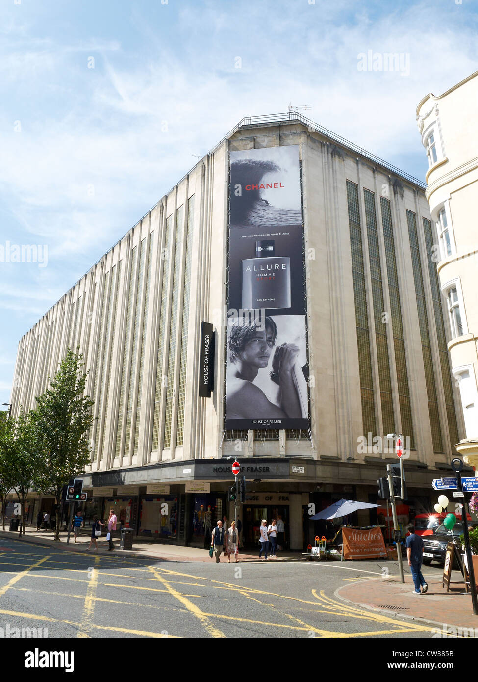 House of Fraser am Deansgate Manchester UK Stockfoto