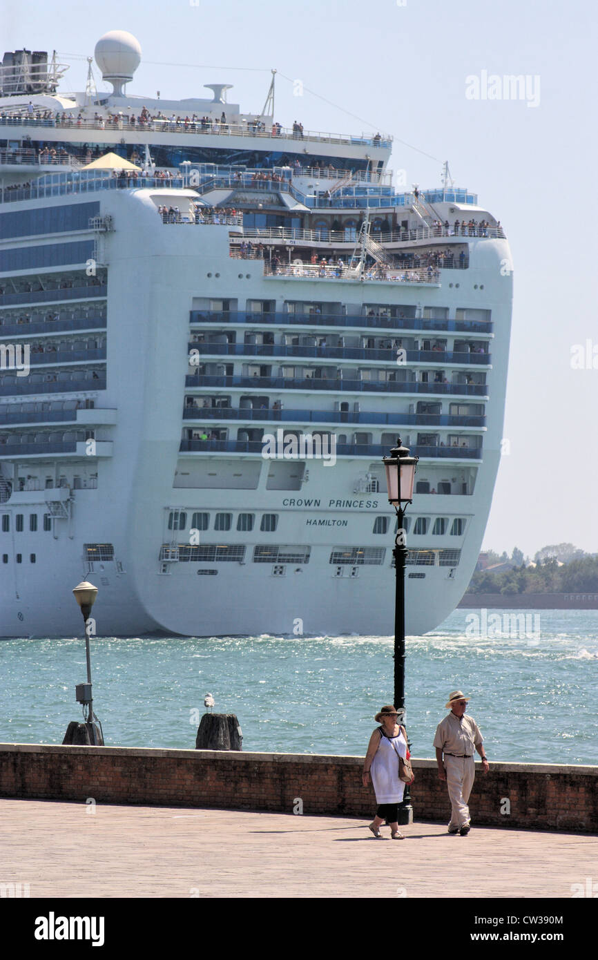 Kreuzfahrtschiff Kronprinzessin Stockfoto