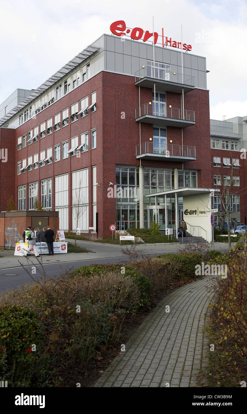 E.ON Hanse AG, mit Sitz in Quickborn Stockfoto