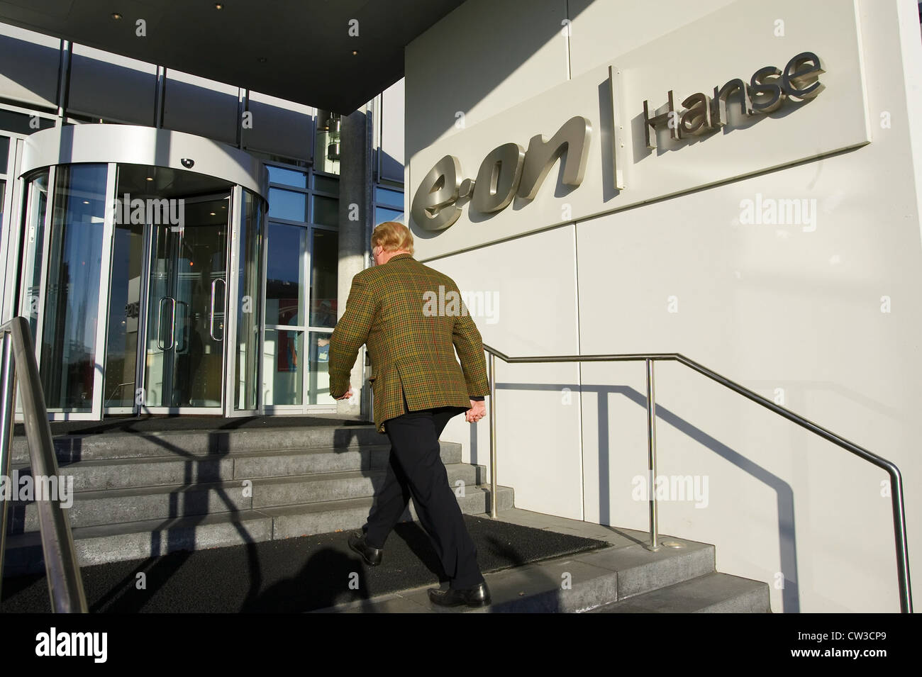 Eingabe der E.ON Hanse AG Hauptsitz, Quickborn Stockfoto