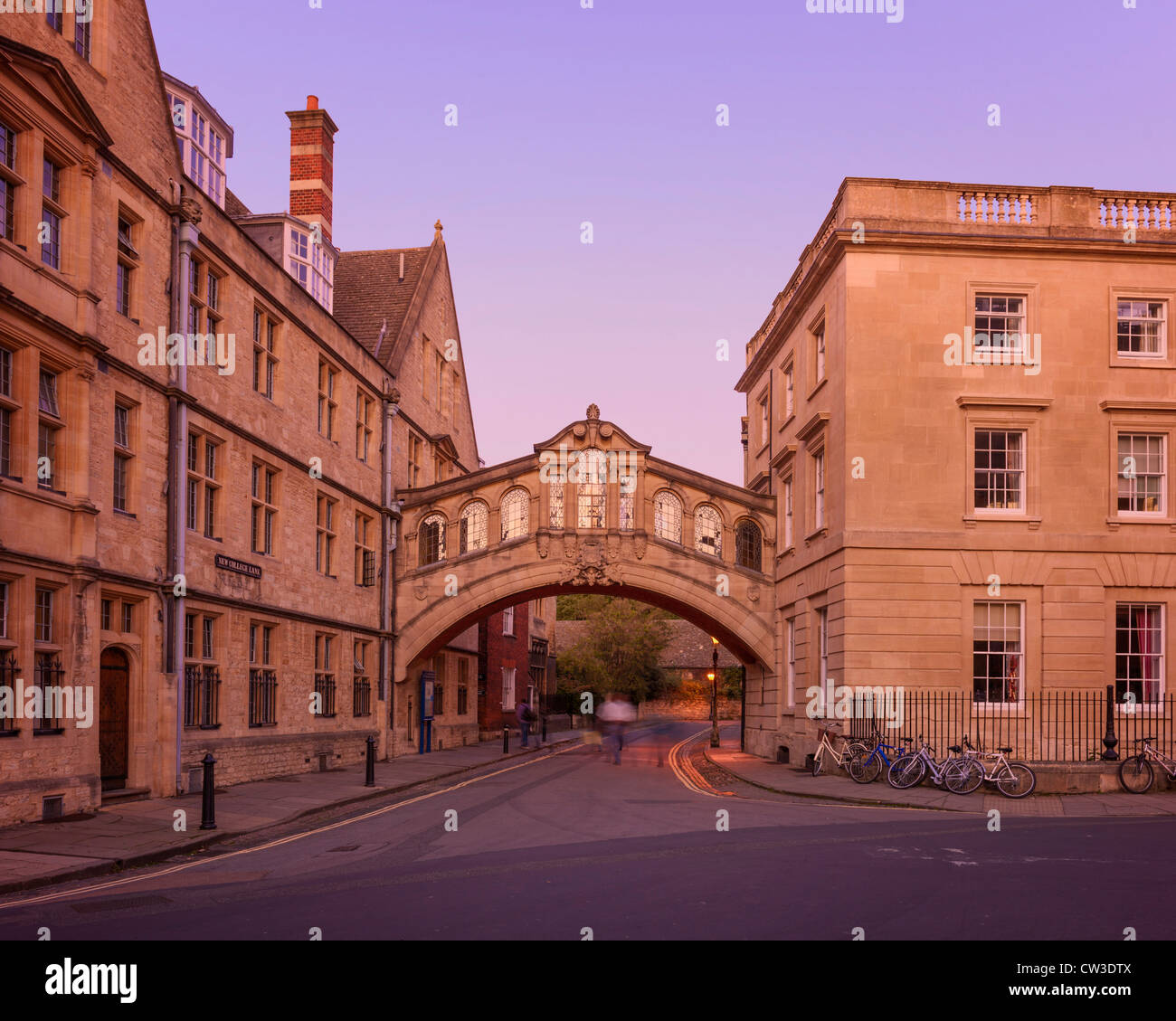 Seufzerbrücke Hertford, Oxford Stockfoto