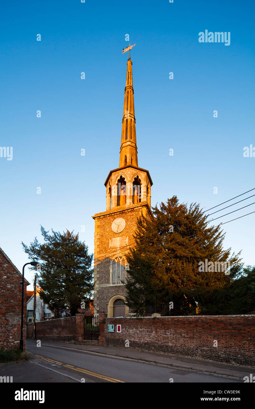 Str. Peters Kirche, Wallingford Stockfoto