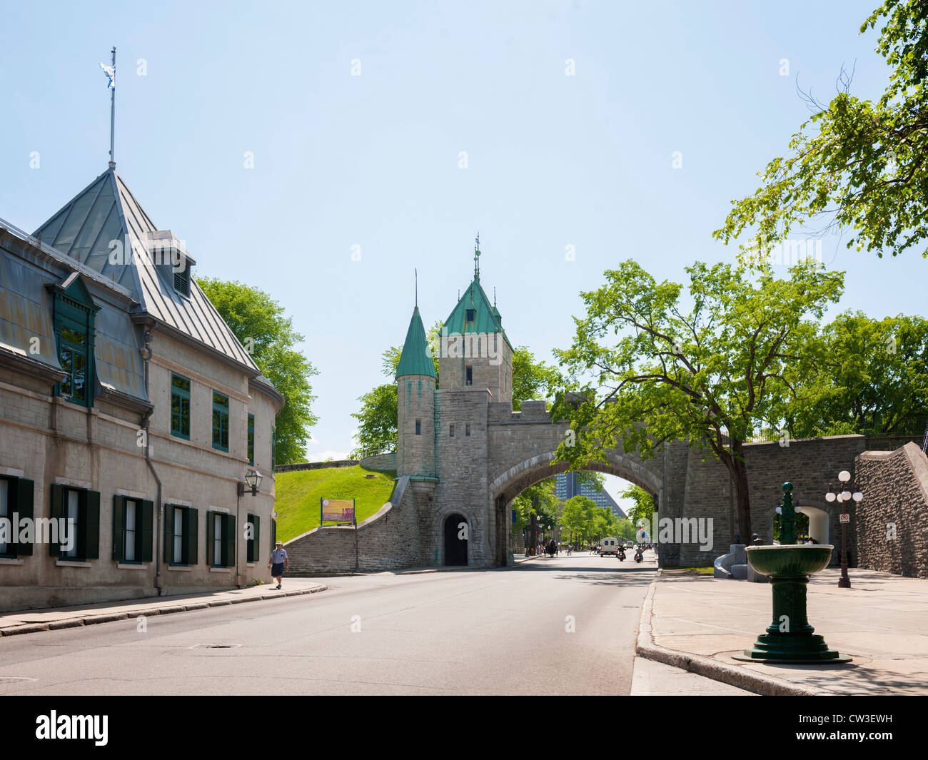 Porte Saint-Louis, Québec (Stadt) Stockfoto