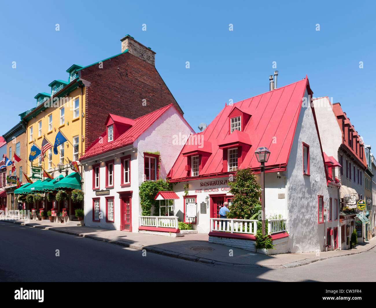 La Maison Jacquet, Québec (Stadt) Stockfoto