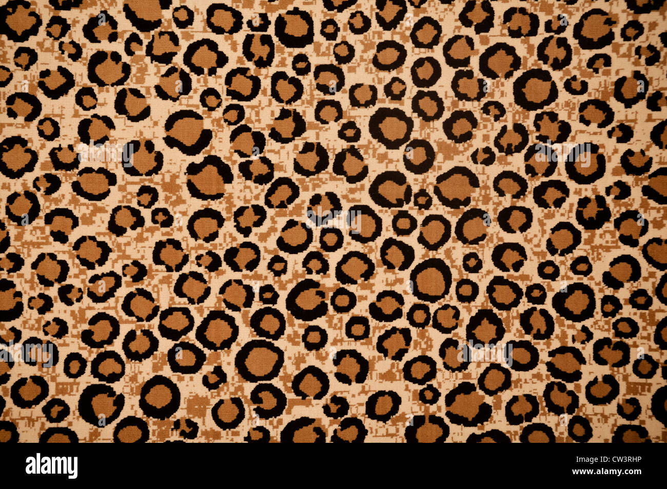 Leopard Print Hintergrund Stockfoto