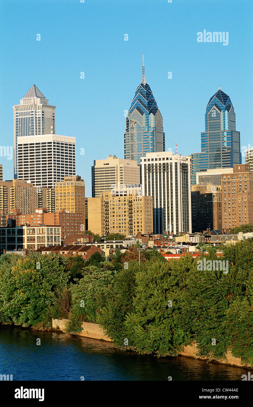 Philadelphia, Stadt der brüderlichen Liebe Stockfoto