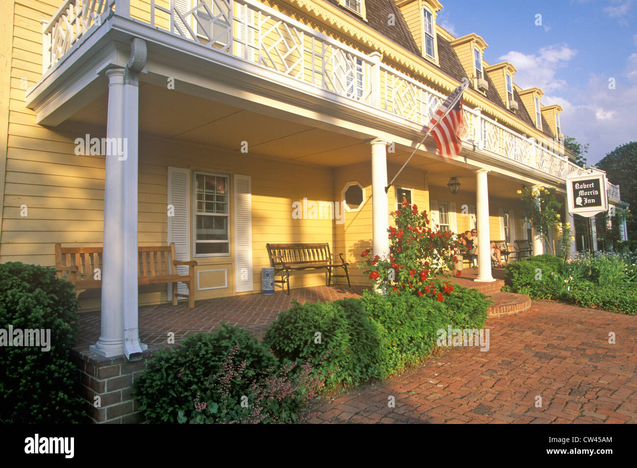 Robert Morris Inn, Maryland Stockfoto