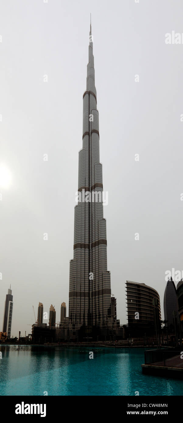 3488 Burj Khalifa, Dubai, Vereinigte Arabische Emirate. Stockfoto