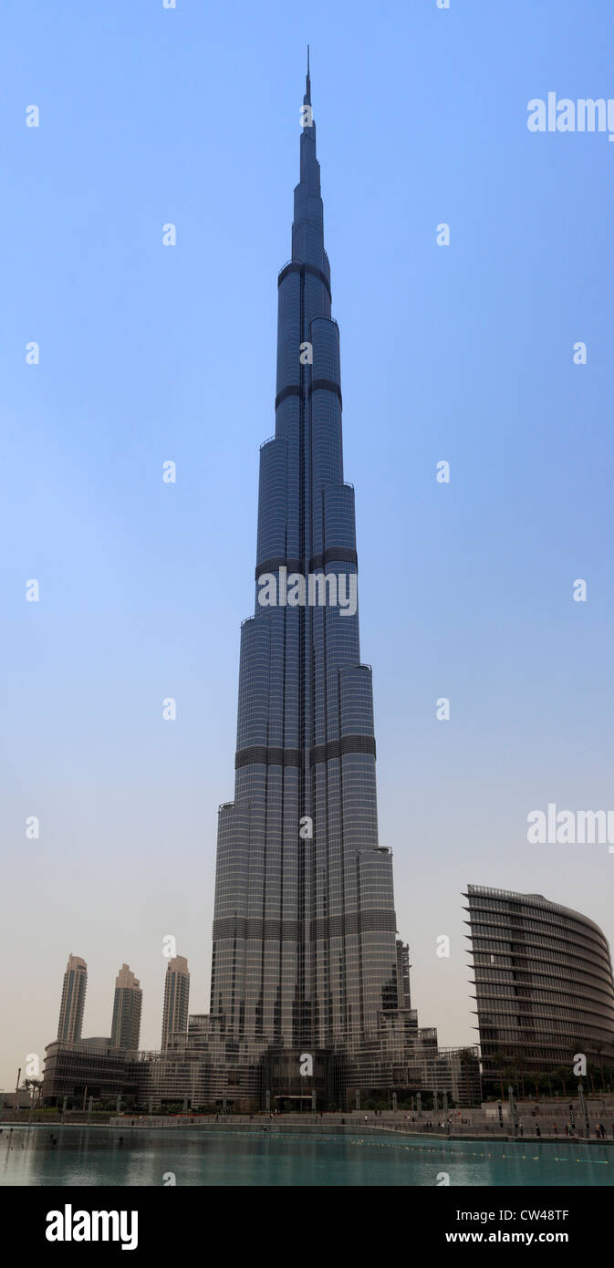 3489 Burj Khalifa, Dubai, Vereinigte Arabische Emirate. Stockfoto