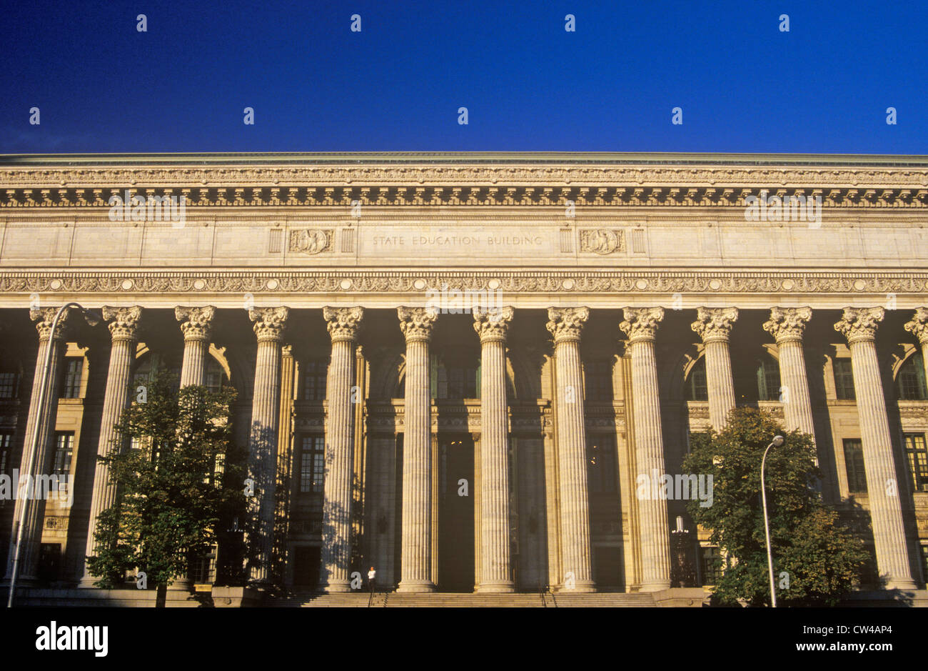 Staatliche Bildungseinrichtung in Albany, New York Stockfoto