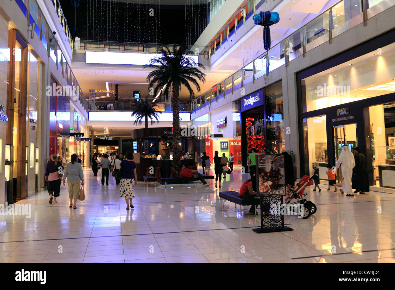 3570. Dubai Mall, Dubai, Vereinigte Arabische Emirate. Stockfoto