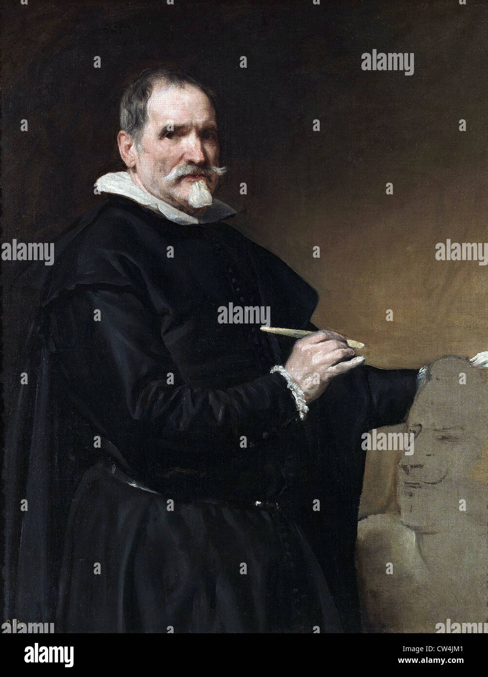 Diego Velazquez Juan Martínez Montañés 1636 Prado-Museum - Madrid Stockfoto