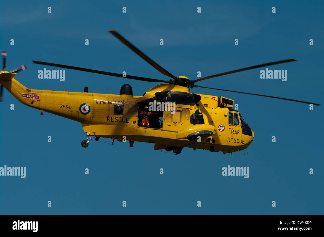 RAF Rettung Westland Sea King Har3 Hubschrauber Stockfoto