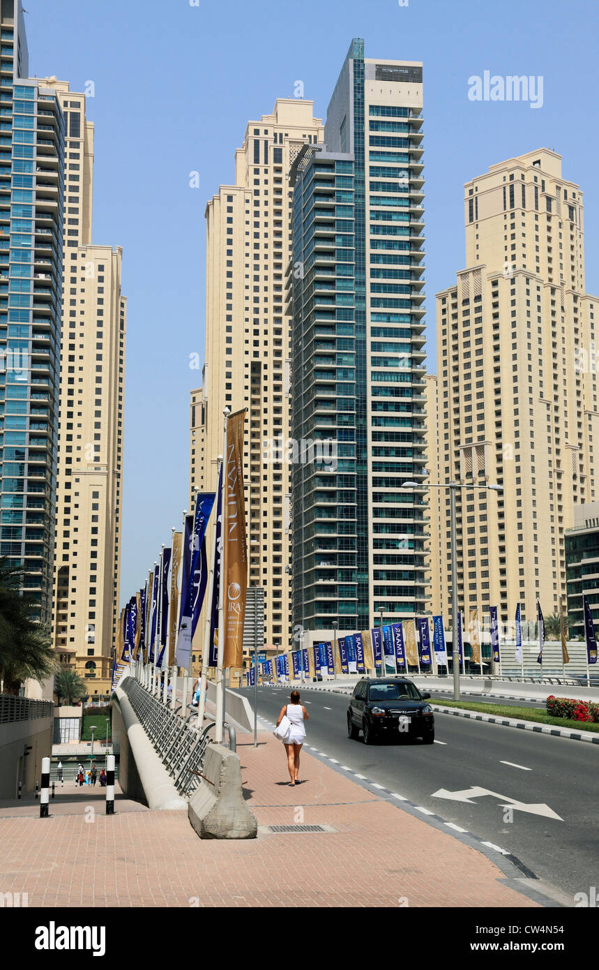 3600 Dubai Marina, Dubai, Vereinigte Arabische Emirate. Stockfoto