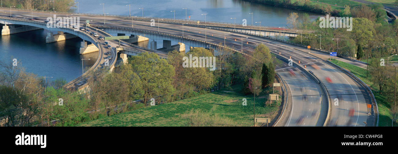 Theodore Roosevelt Bridge, Washington, DC Stockfoto