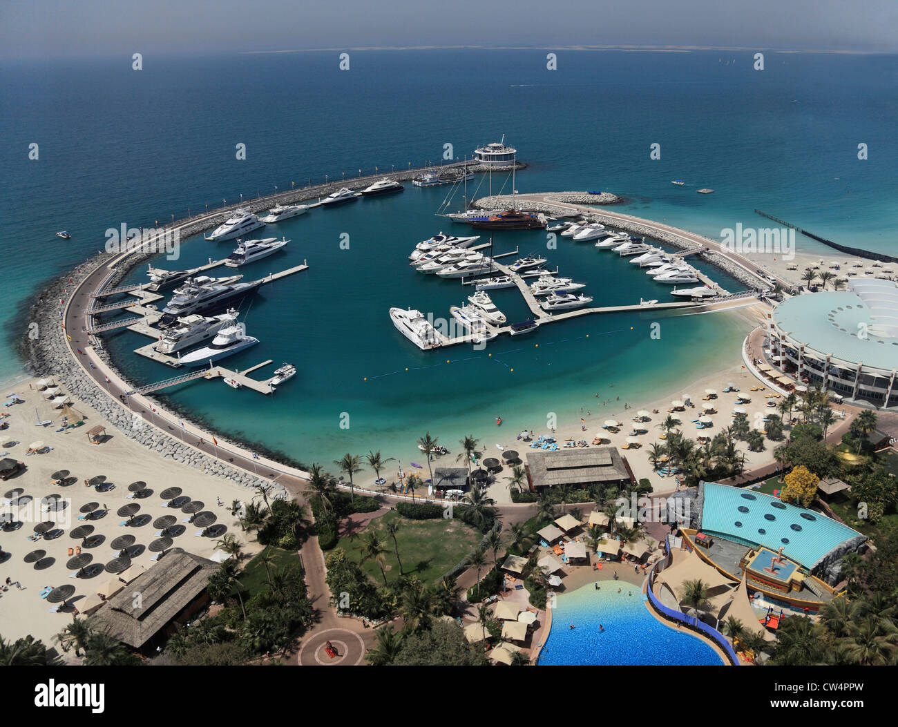 3618. Marina H Jumeirah Beach, Dubai, VAE. Stockfoto