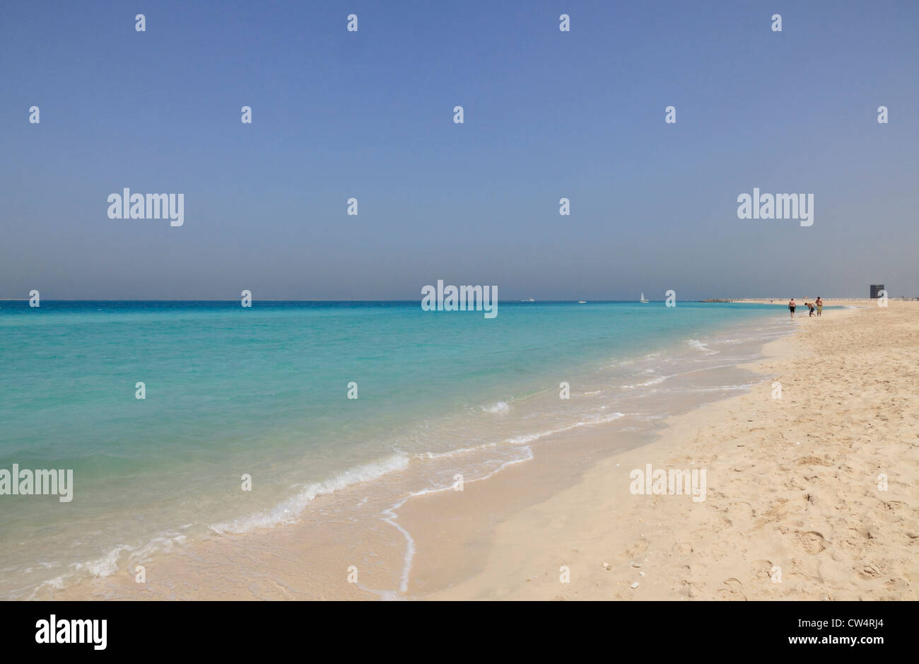 3627. Jumeirah Public Beach, Dubai, Vereinigte Arabische Emirate. Stockfoto