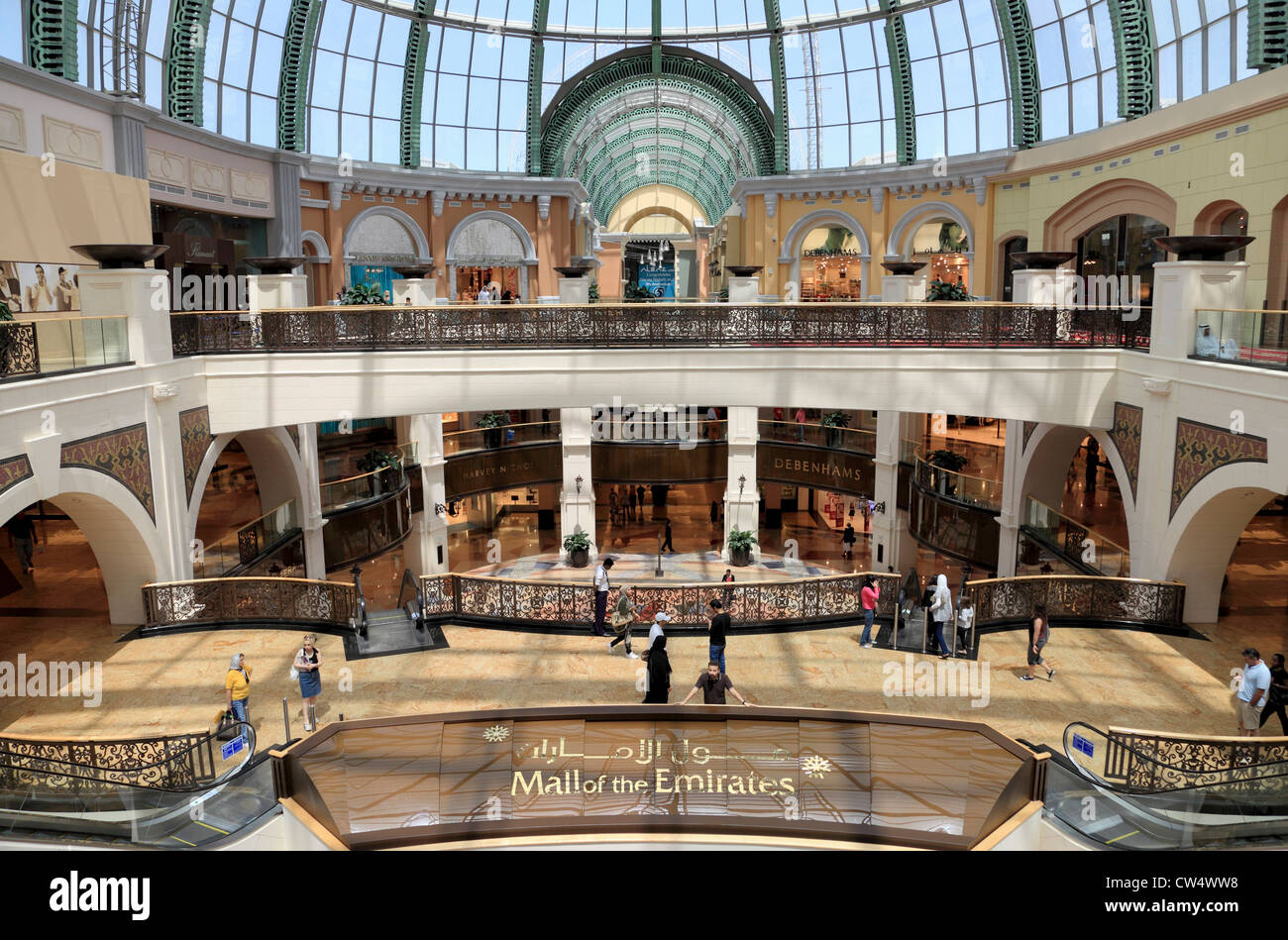 3646. Mall of Emirates, Dubai, Vereinigte Arabische Emirate. Stockfoto