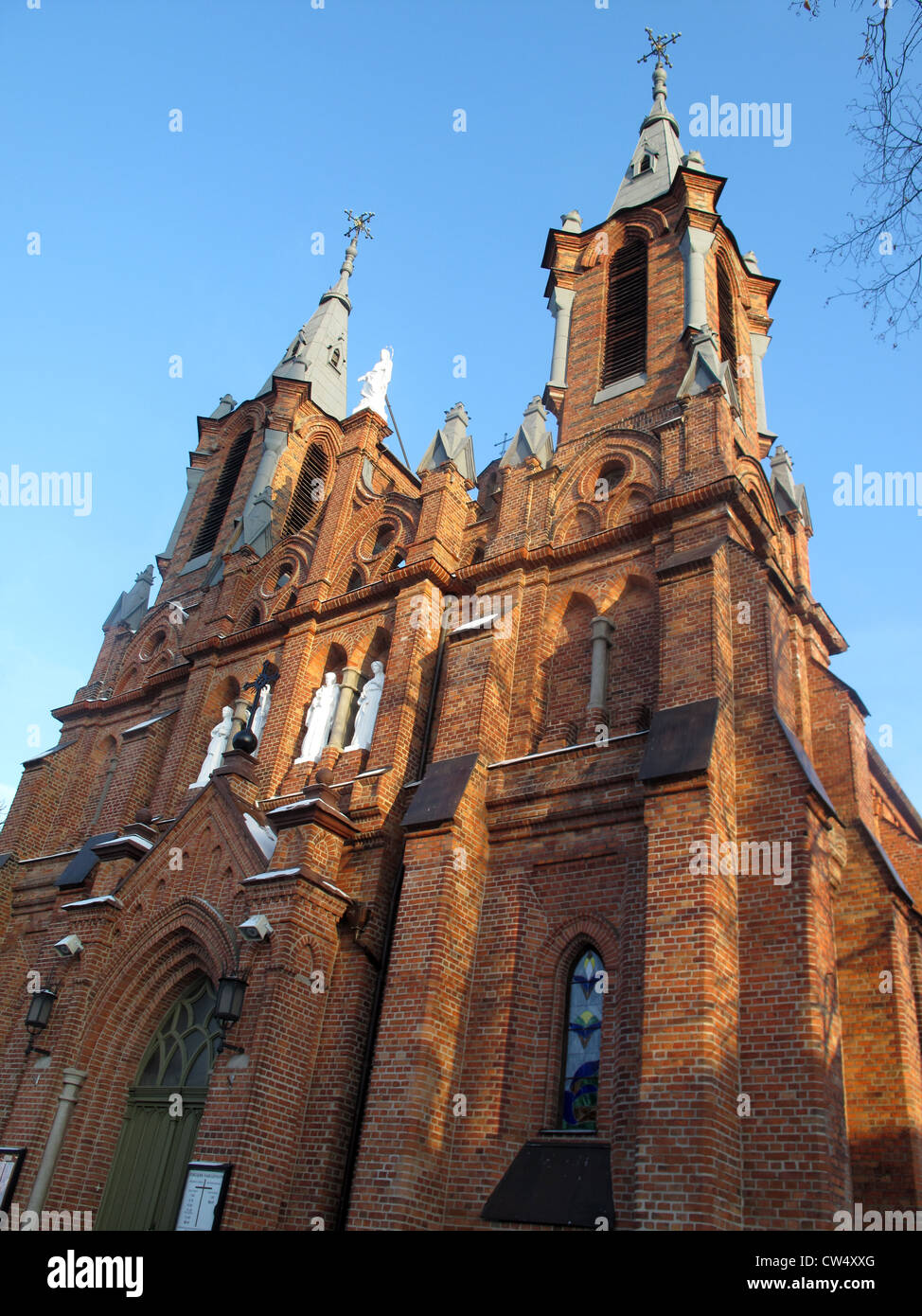 Pfarrkirche St. Peter und Paul, Ciechocinek, Polen, EU Stockfoto