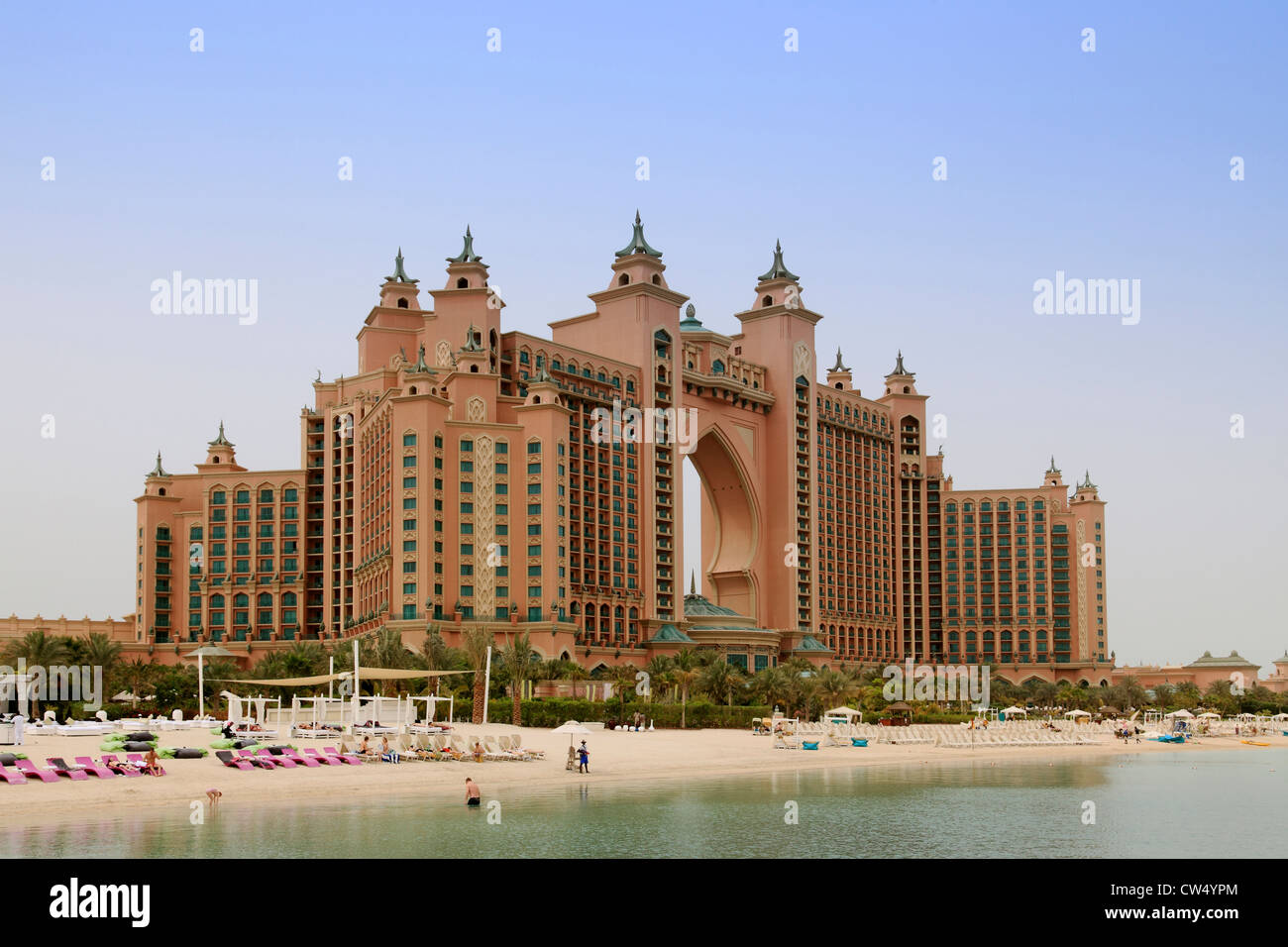 3672. H Atlantis Palm Jumeirah, Dubai, Vereinigte Arabische Emirate. Stockfoto
