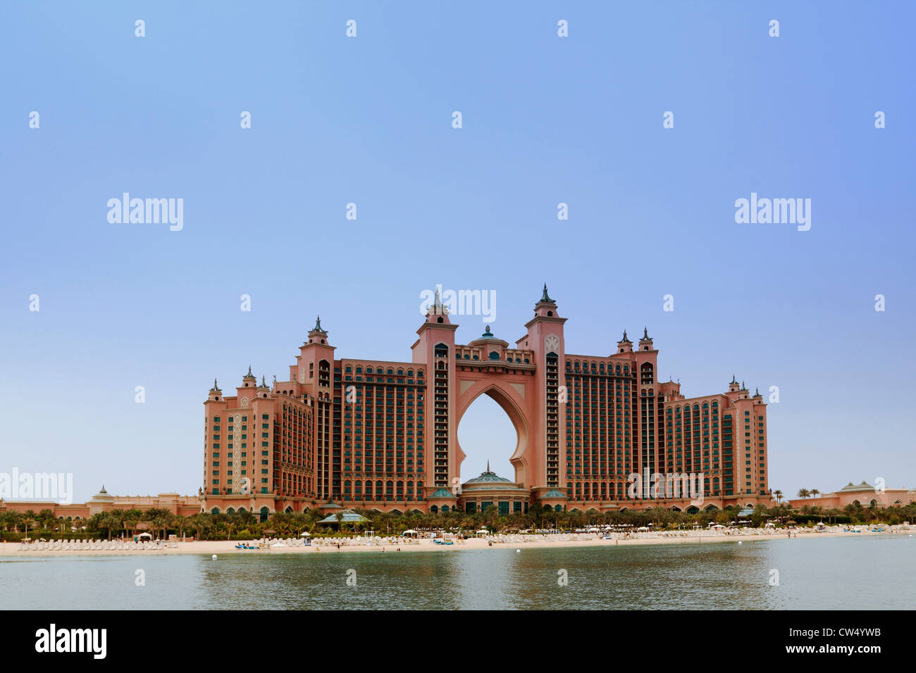 3673. H Atlantis Palm Jumeirah, Dubai, Vereinigte Arabische Emirate. Stockfoto