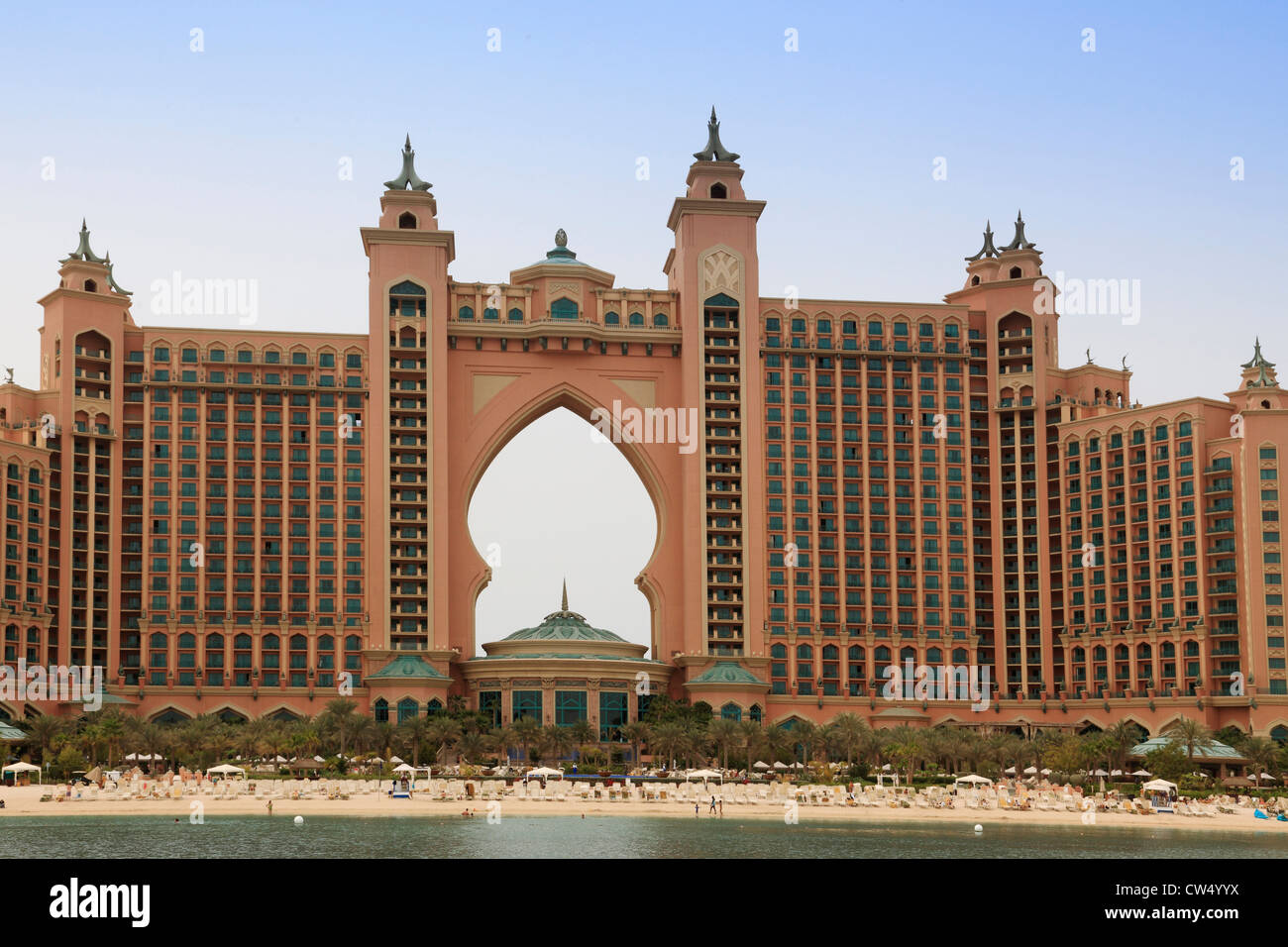 3674. H Atlantis Palm Jumeirah, Dubai, Vereinigte Arabische Emirate. Stockfoto
