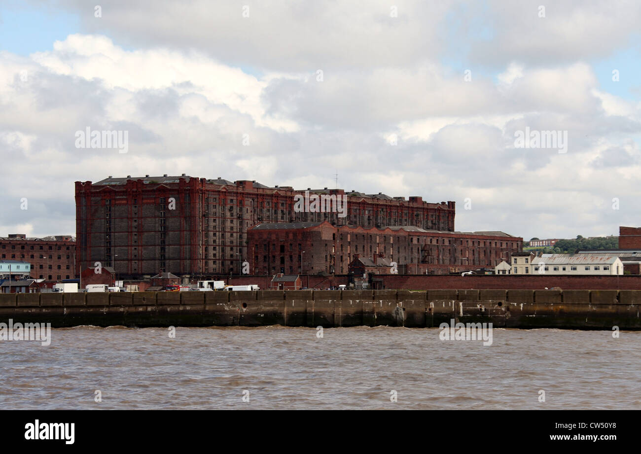 Stanley Dock Tobacco Warehouse in Liverpool Stockfoto