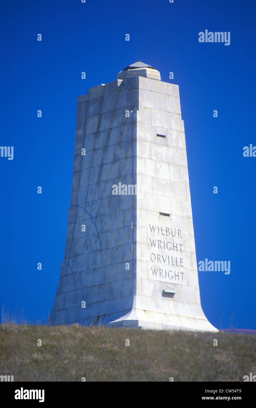 Wright Brothers National Memorial, Big Kill Devil Hill, North Carolina Stockfoto