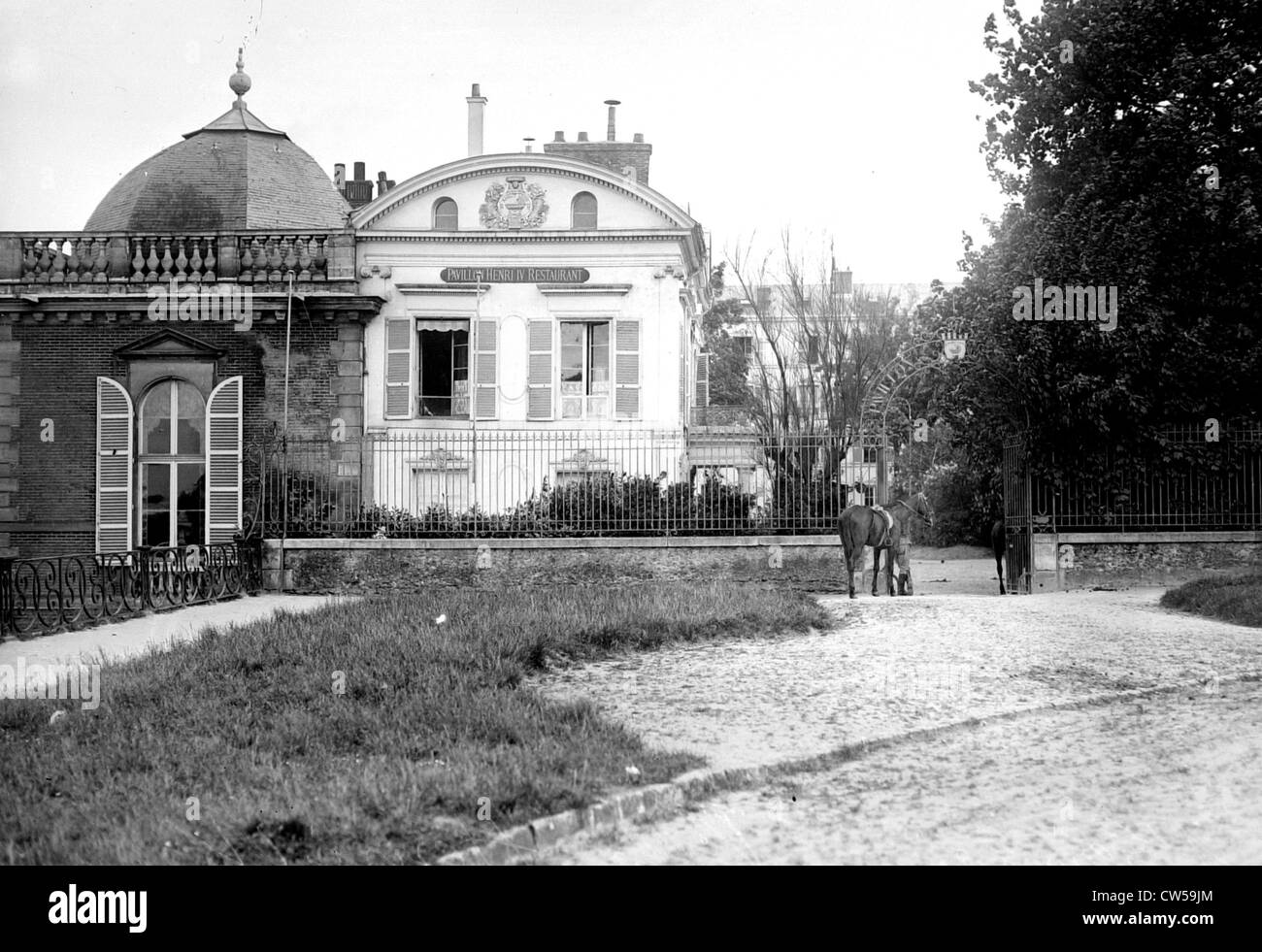 Villa Henri IV in Saint-Germain-En-Laye Stockfoto