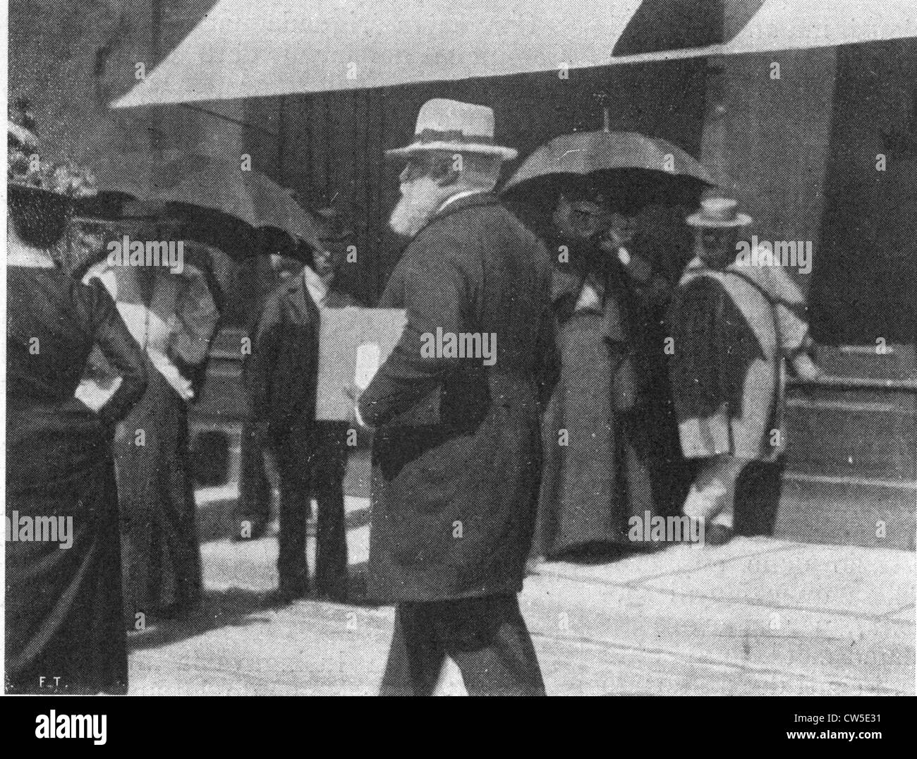 Dreyfus-Affäre, die Testversion Rennes (1899), Arzt Max Nordan Stockfoto