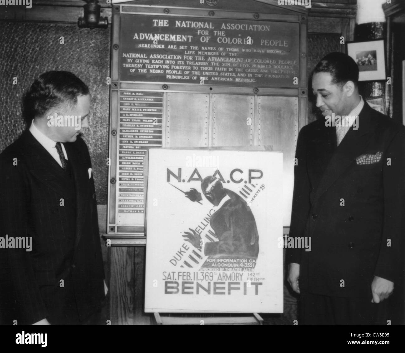 NAACP (National Association for the Advancement of Colored People) Stockfoto