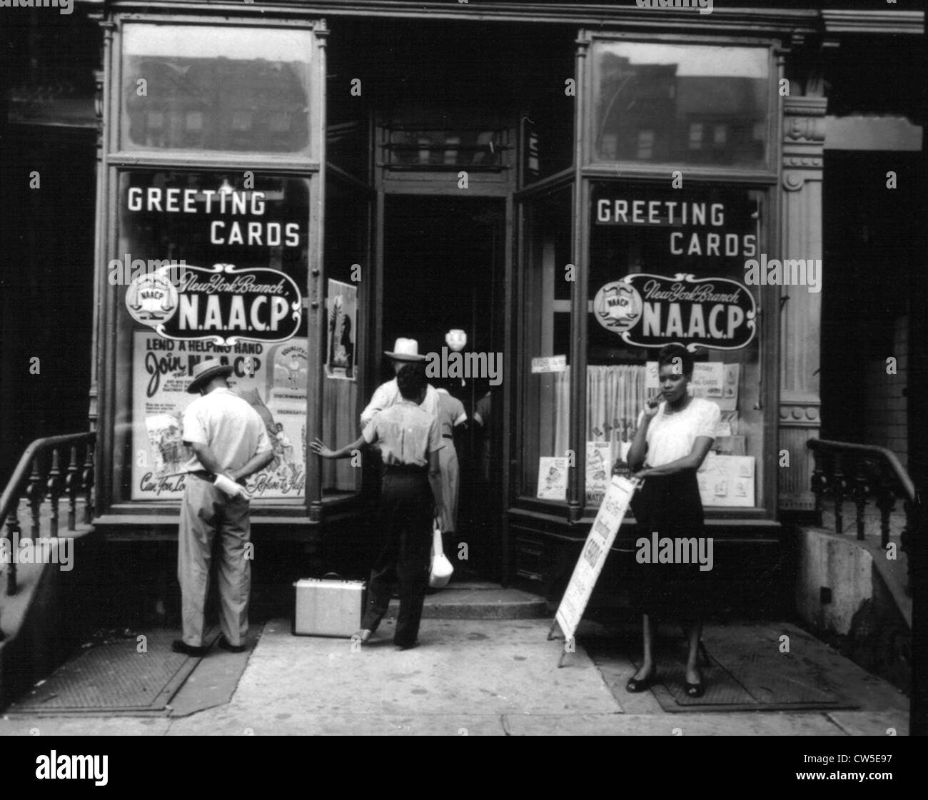 NAACP (National Association for the Advancement of Colored People) Stockfoto