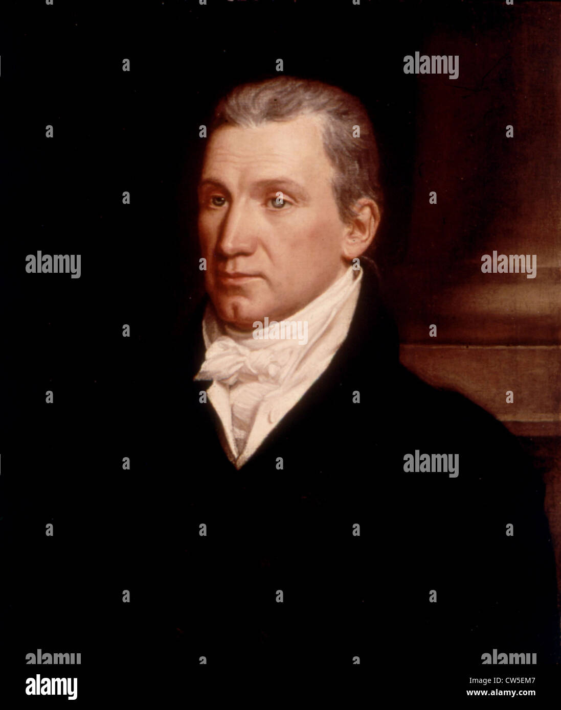 John Vanderlyn, James Monroe (1758-1831), Präsident der USA (1817-1825) Stockfoto
