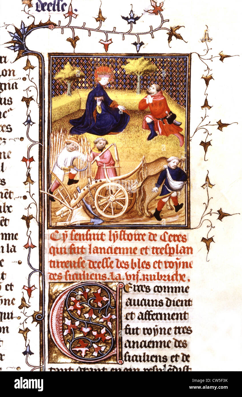 Boccace (1313-1375): edel und renommierten Frauen Stockfoto