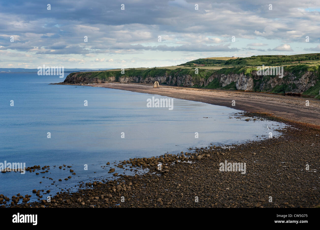 Blast Beach County Durham Stockfoto