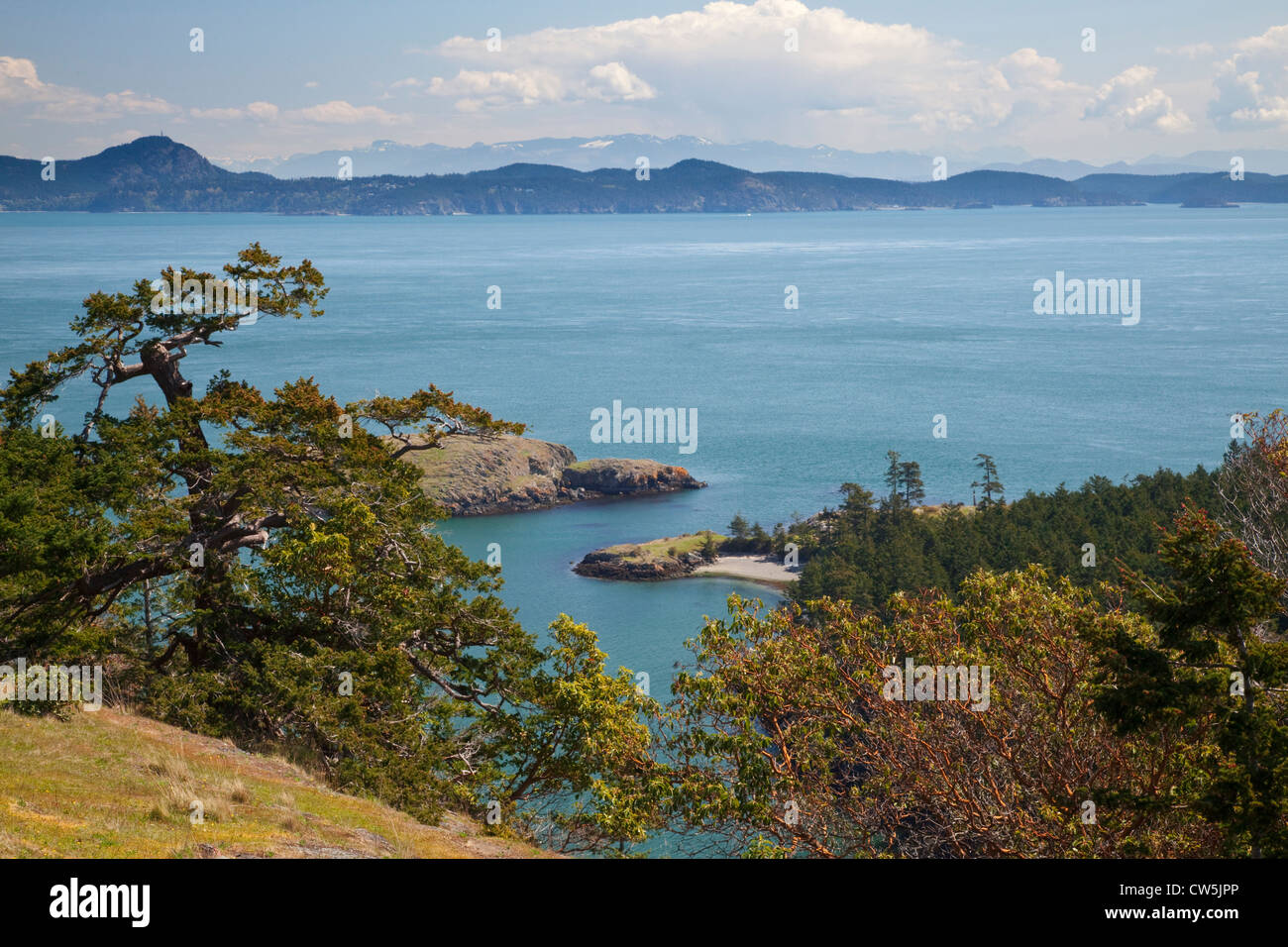 USA, Washington, San Juan Islands, Lopez Island, Watmough Kopf Stockfoto