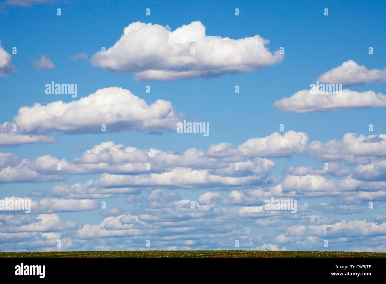 Bewölkten Himmel, Washington, USA Stockfoto