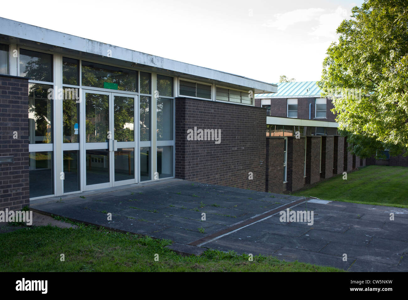 Atherstone Magistrates Court Building, Schafilein Straße. Die Magistrate Gebäude wurde im Jahr 2011 geschlossen. Stockfoto