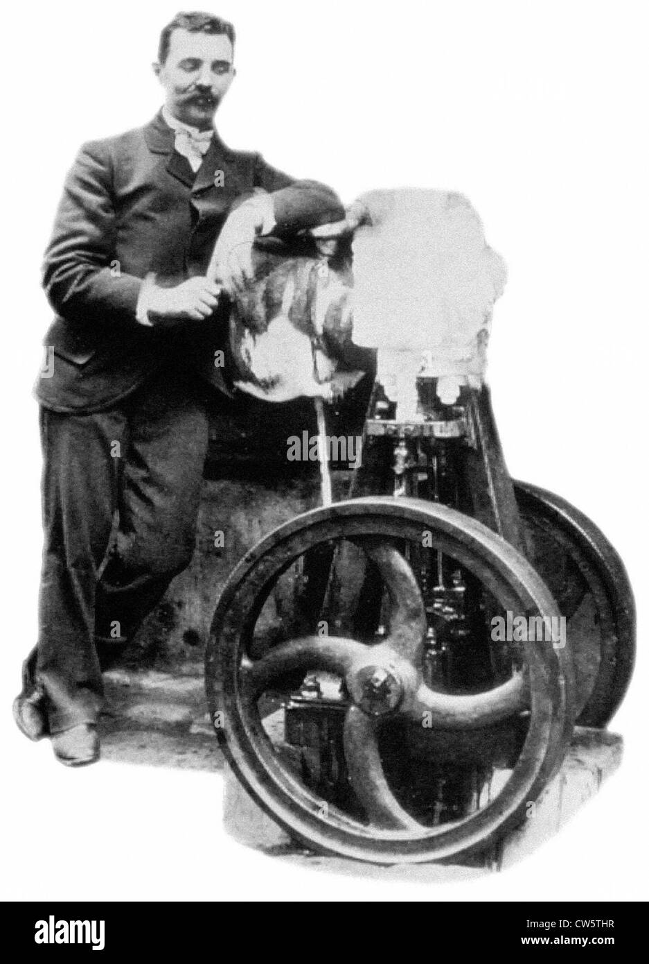 Georges Claude, einer der Erfinder von Air liquide Stockfoto