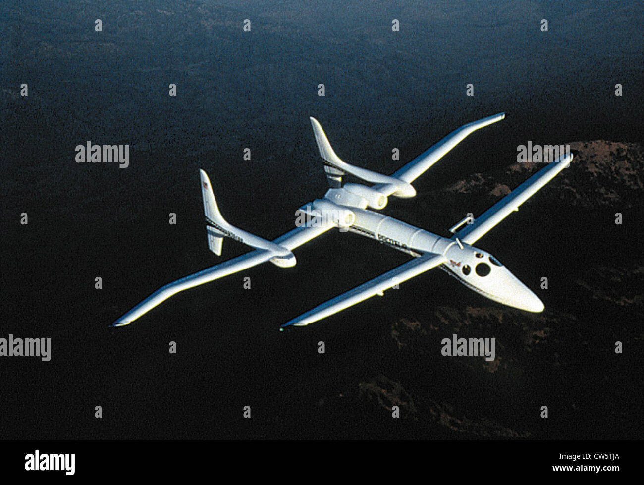 Die Proteus-Flugzeuge Stockfoto