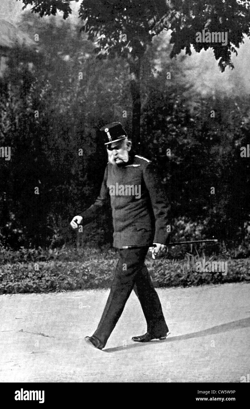 Kaiser FranzJoseph in Ischl Stockfotografie Alamy