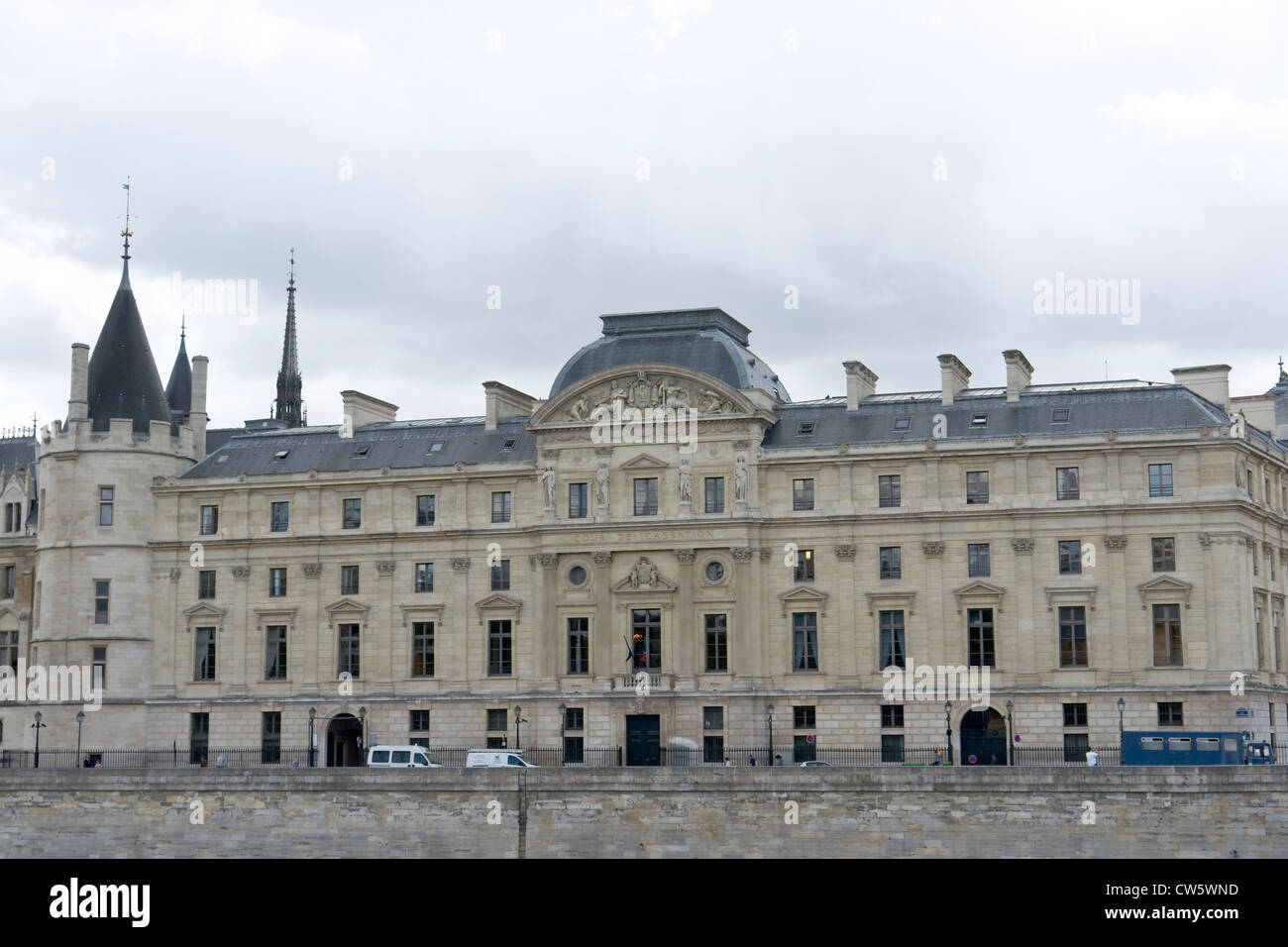 Tribunal de Commerce de Commercial Court, Paris. Stockfoto